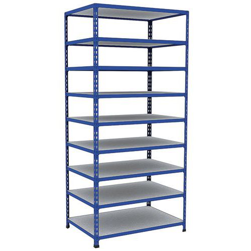 Scaffalatura per archivi Rapid 2 1980x915x610 9 rip met blu,