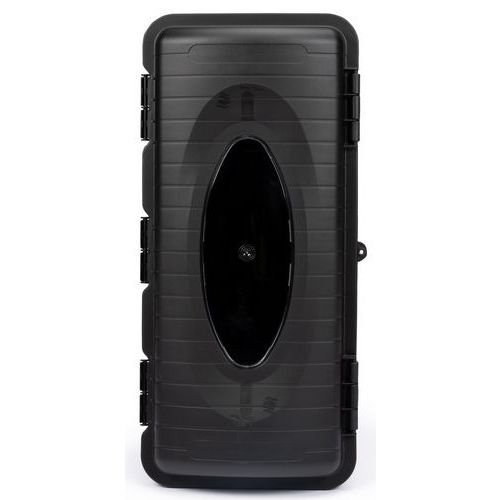 Cassetta per estintore nera con porta nera -6 kg- Jonesco,