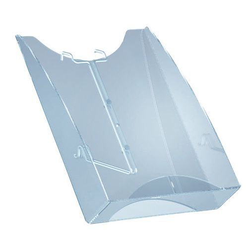 Scomparto per brochure A4 per espositore su piede in acciaio,