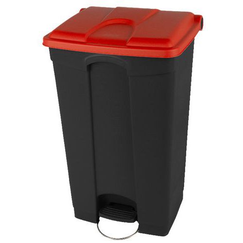 Pattumiera agroalimentare in plastica-Rosso-90L-Probbax,