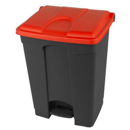 Pattumiera agroalimentare in plastica-Rosso-70L-Probbax,