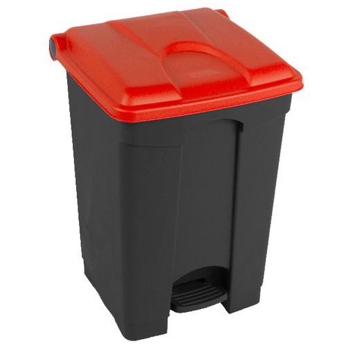 Pattumiera agroalimentare in plastica-Rosso-45L-Probbax,