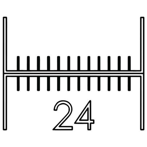 Pensil Cicli 2 Lati 24 Posti C Travee Initial Ss Supp Cycle,