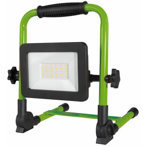20W 1600 lm verde LED proiettore da cantiere portatile,