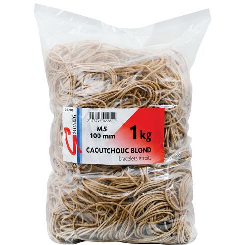 Elastico in gomma L:100 Sp.:1,5,