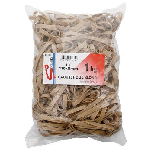 Elastico in gomma L:110 Sp.:8,