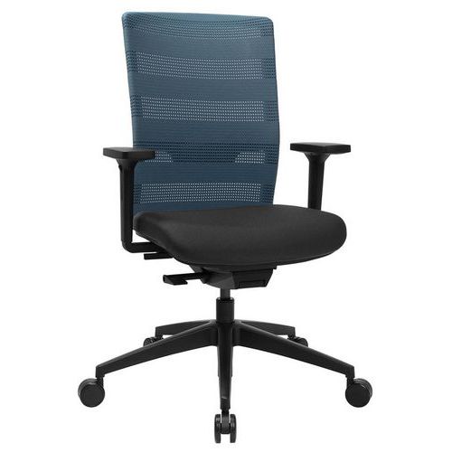 Sedia da ufficio Sitness AirWork petrolio - Topstar,