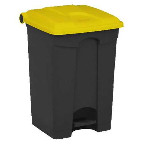 Pattumiera agroalimentare in plastica-Giallo-45L-Probbax,