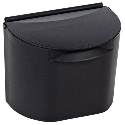 Pattumiera Tribu con coperchio nero - 5L - Manade,
