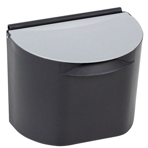 Pattumiera Tribu con coperchio grigio - 5L - Manade,