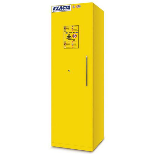 Armadio antincendio 90 min - Altezza L 600 - Giallo,