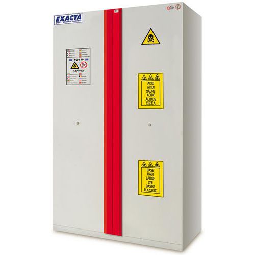 Armadio antincendio 90 min 4 scomparti - L 1200,