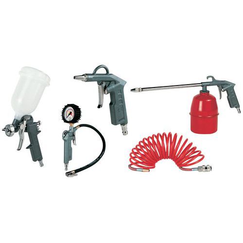 Kit di 5 accessori per compressore :,