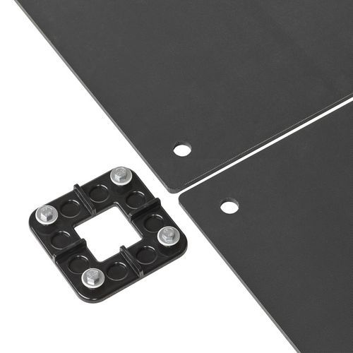 Connettore a 4 vie - Checkers - Grigio,