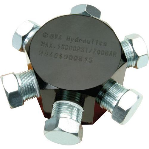 Accessorio Per Martinetti Idraulici - Blocco cmH,