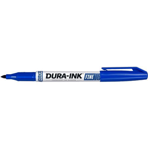 Pennarello indelebile Dura-Ink punta 1,5 mm blu,