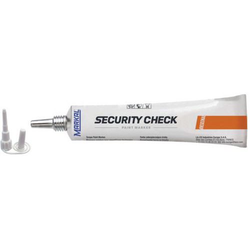 Vernice di protezione per viti arancione,