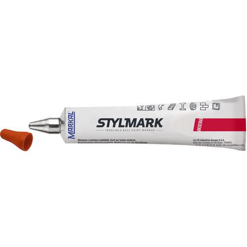 Pennarello a vernice per uso industriale - Stylmark 3 mm - Arancione,