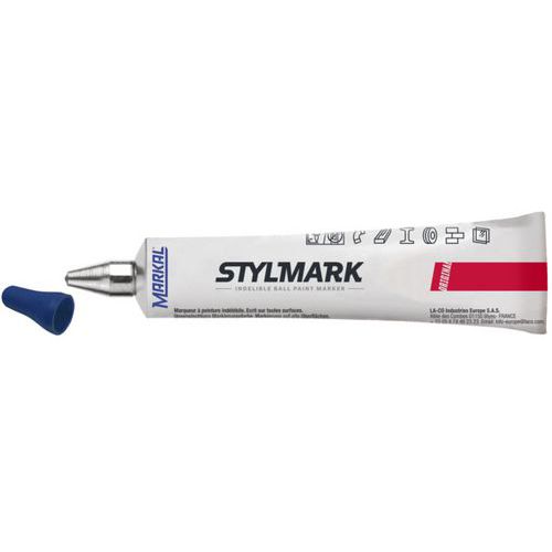 Pennarello a vernice per uso industriale - Stylmark 3 mm - Blu,