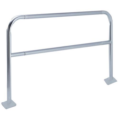 Barriera di protezione su piastra zincata - 2 m / 40 mm,