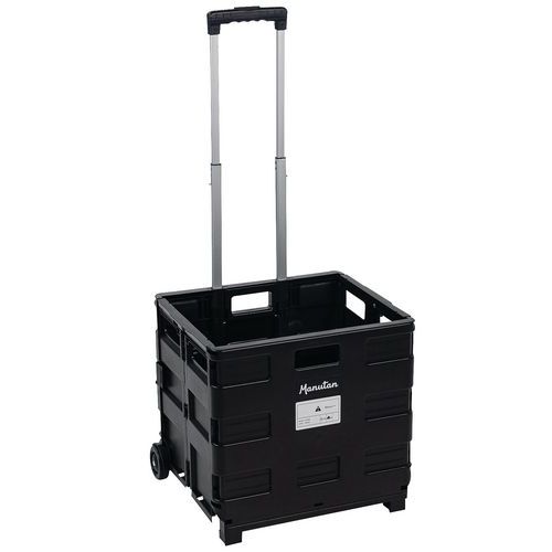 carrello con contenitore pieghevole portata 35 kg,
