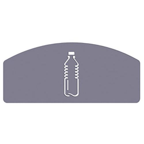 Inserto simbolo plastica per Koala Metallo Vernice Epossidica Grigia,