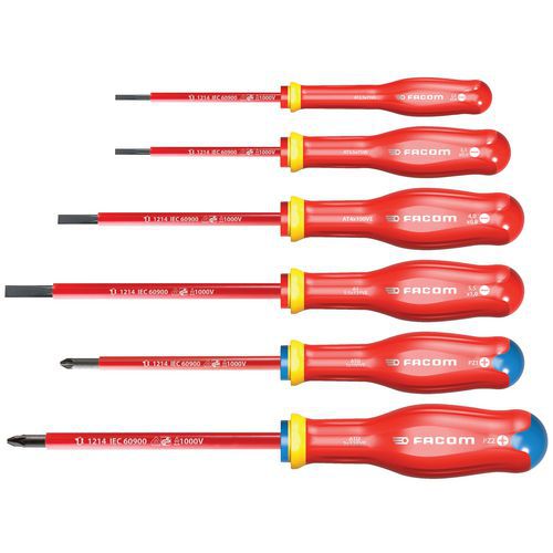 Set di 6 cacciaviti Protwist 1000v,