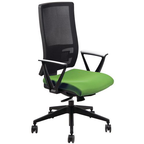 Sedia NEREIDE TARGET NO FLAME verde bracc.opz,