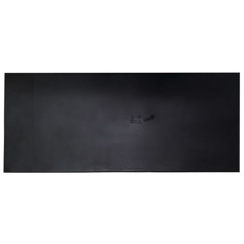 Protezione zoccoli per porta 830 mm x 350 mm nera,