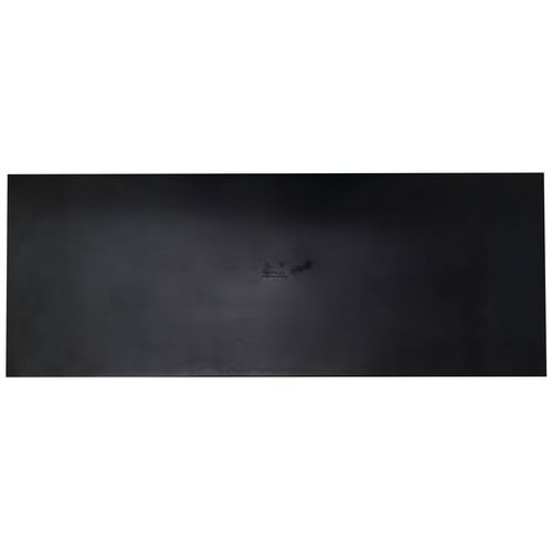 Protezione zoccoli per porta 930 mm x 350 mm nera,