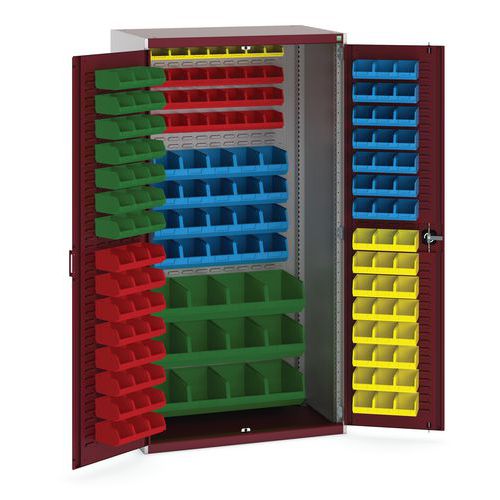 Contenitore con vassoi - 2000x1050mm - Rosso,