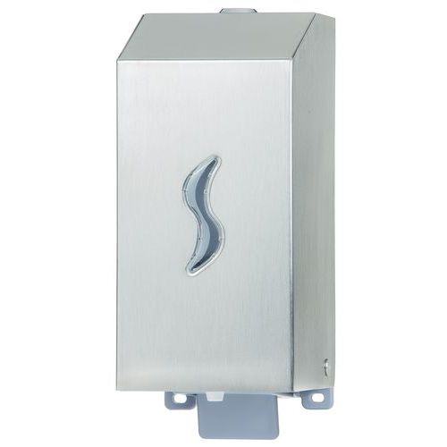Distributore di sapone liquido inox spazzolato 0,5 L,