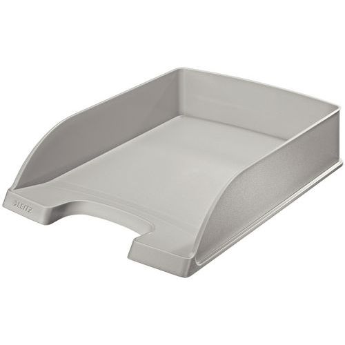Leitz Grigio Vaschetta Per Corrispondenza Plus Opaca Polistirene