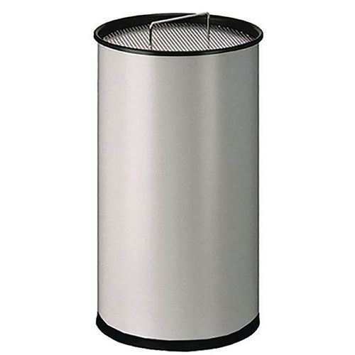 Posacenere a sabbia rotondo - 60 L - Manutan - Inox 304,