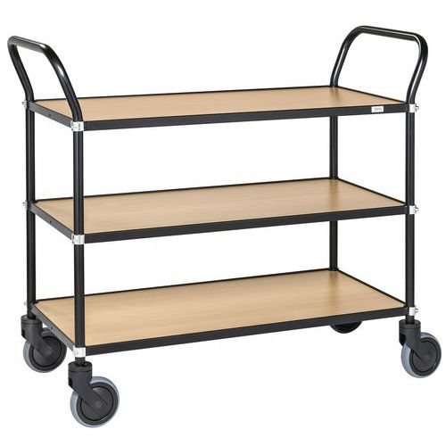 Carrello da design - cornice nera - KM8113-BOB,