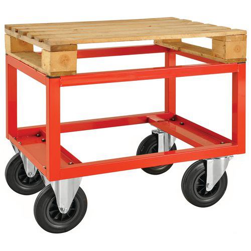 Carrelli porta pallet, metà - 800x600 - KM221-H,