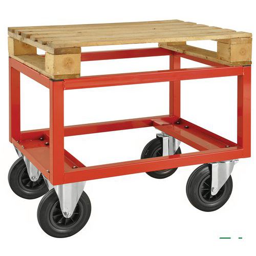 Carrelli porta pallet, metà - 800x600 - KM221-HB,