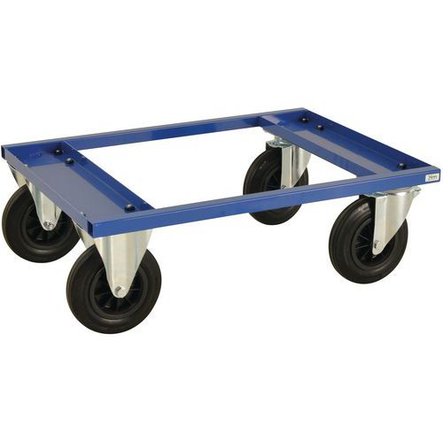 Carrelli porta pallet, metà - 800x600 - KM217-BHB,