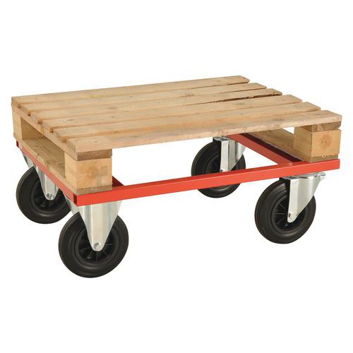 Carrelli porta pallet, metà - 800x600 - KM217-HB,