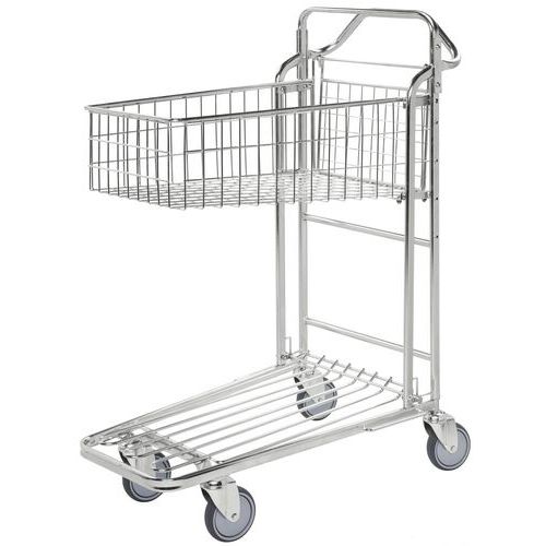 Carrelli contenitore spesa - 980x530 - zincato - KM4202-KD-E,