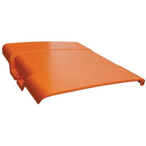 Coperchio arancione per stazione Easy Mobil - 210 litri,