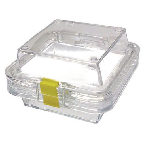 Scatola con membrane elastiche 200x200x25 mm,