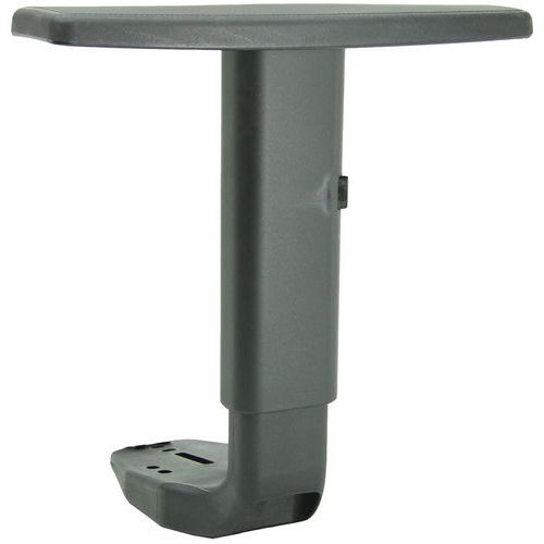 coppia braccioli PPL regolabili in altezza bianco a T,