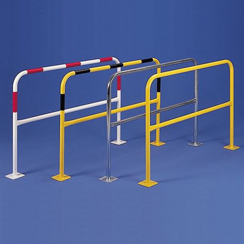 Barriera di protezione su piastra zincata con lunghezza 2m,