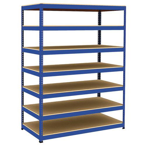 Scaffalatura per archivi Rapid 1 2440x1830x915 7 rip. blu,