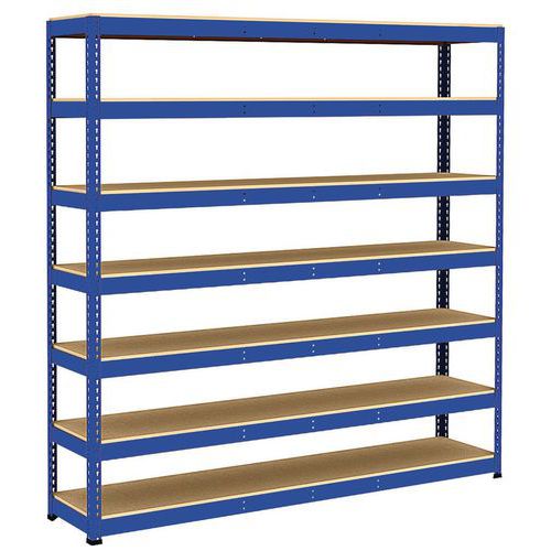 Scaffalatura per archivi Rapid 1 2440x2440x455 7 rip. blu,