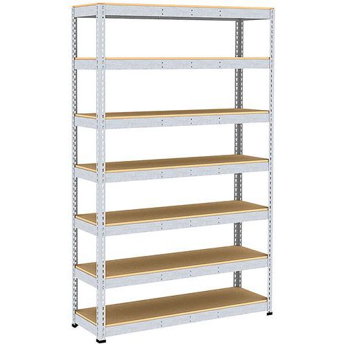 Scaffalatura per archivi Rapid 1 2440x1525x455 7 rip. zinc.,