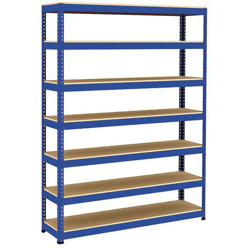 Scaffalatura per archivi Rapid 1 2440x1830x455 7 rip. blu,