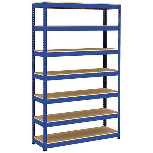 Scaffalatura per archivi Rapid 1 2440x1525x455 7 rip. blu,