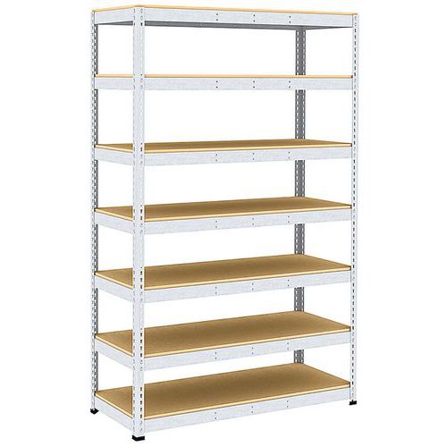 Scaffalatura per archivi Rapid 1 2440x1525x610 7 rip. zinc.,